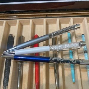 3 SWAROVSKI Crystalline ballpoint pens